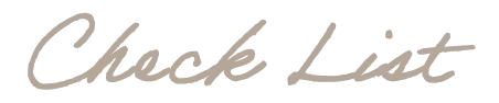 Check List