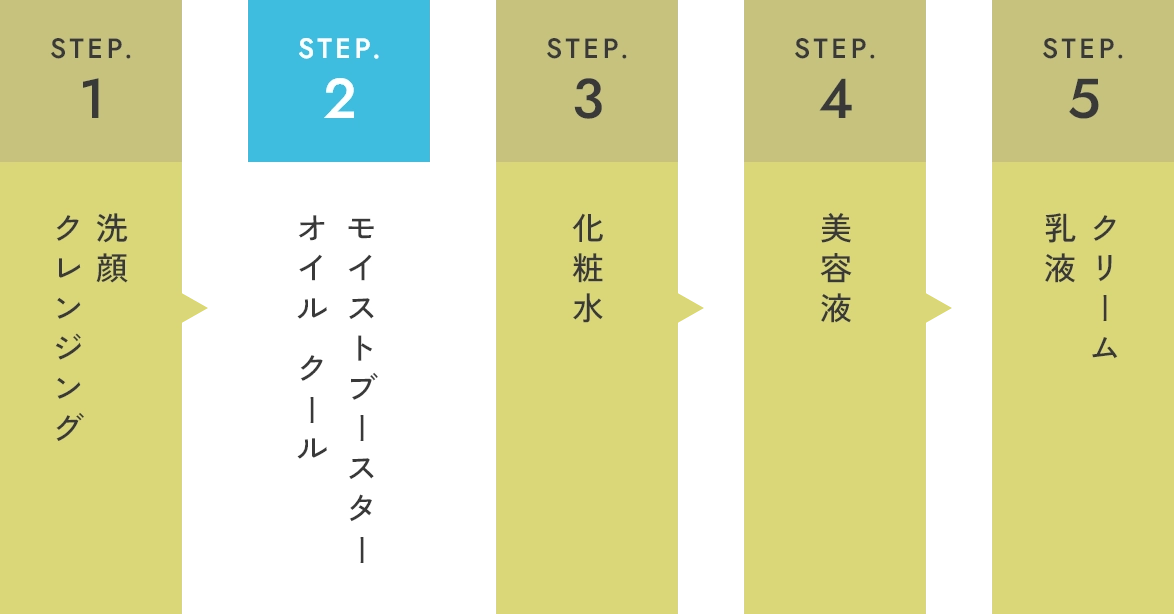 使用ステップ