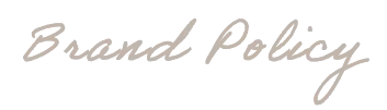 Brand Policy