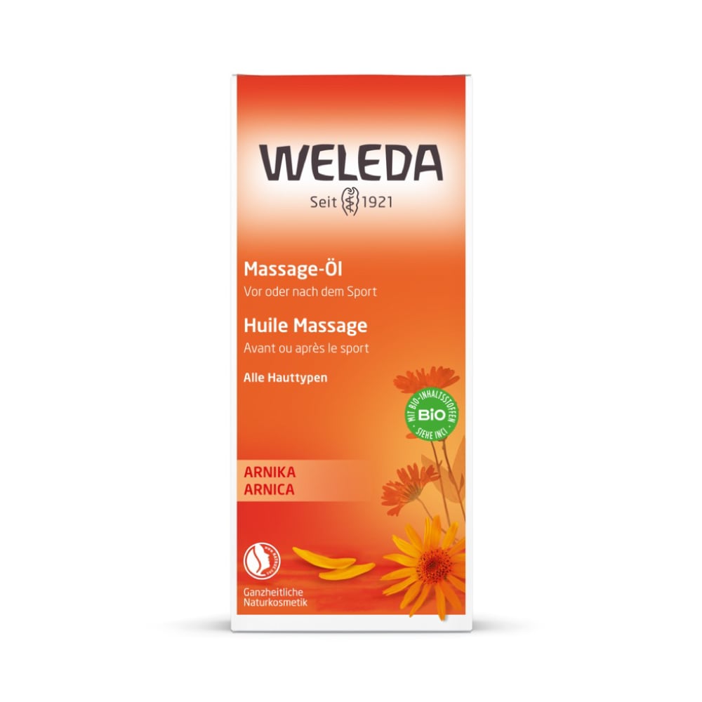 ヴェレダ 公式 正規品 アルニカ マッサージオイル 50mL WELEDA オーガニック ボディオイル 血行促進 アスリート